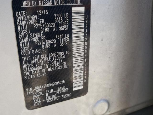 Nissan Armada Sv Image 4