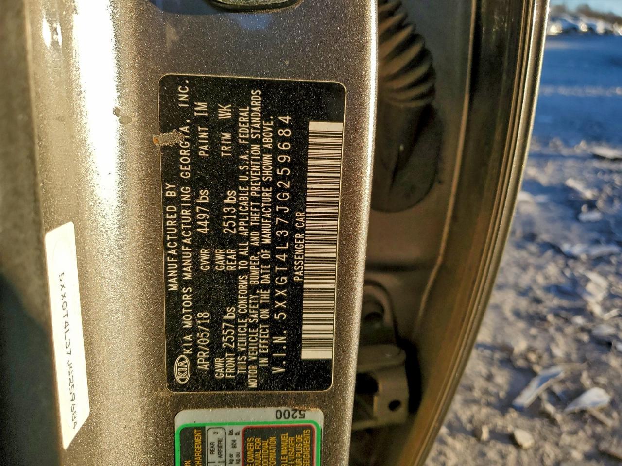 Kia Optima Lx Image 10