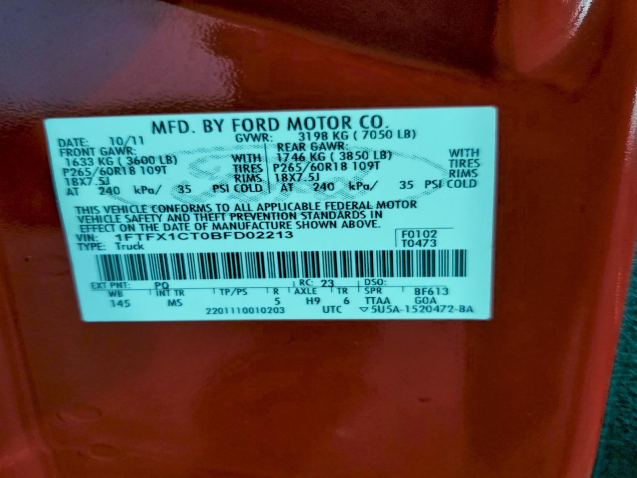 Ford F-150 Super Cab Image 9