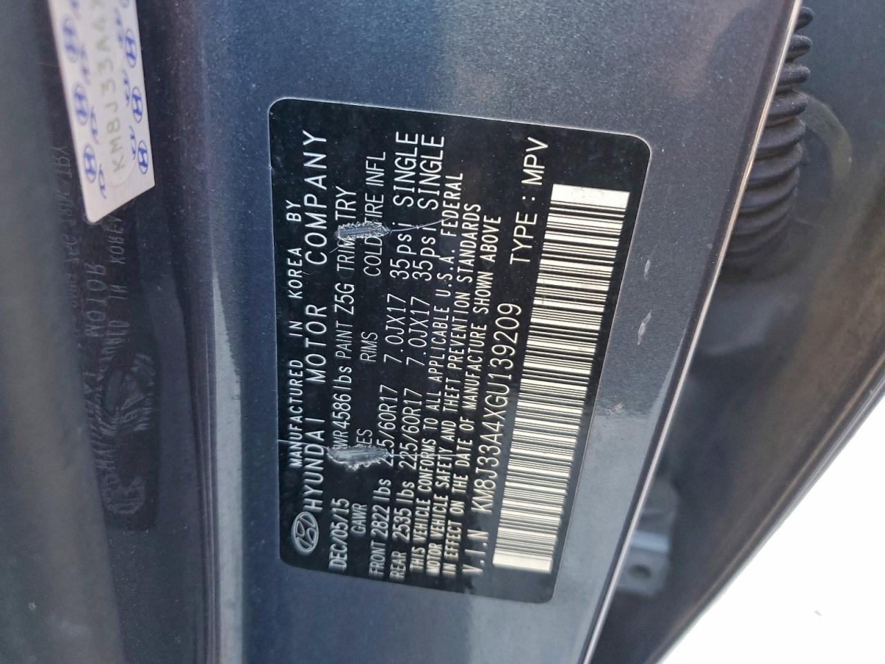 Hyundai TUCSON Limited Image 11