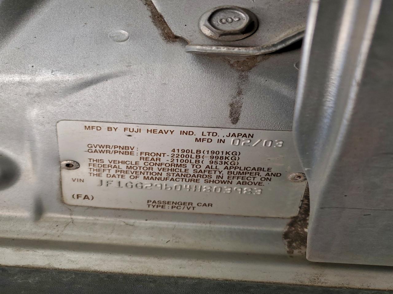 Subaru WRX Wrx Image 12