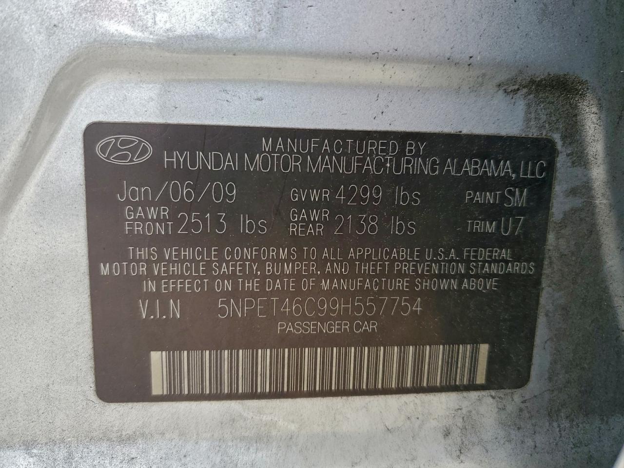 Hyundai SONATA Gls Image 9