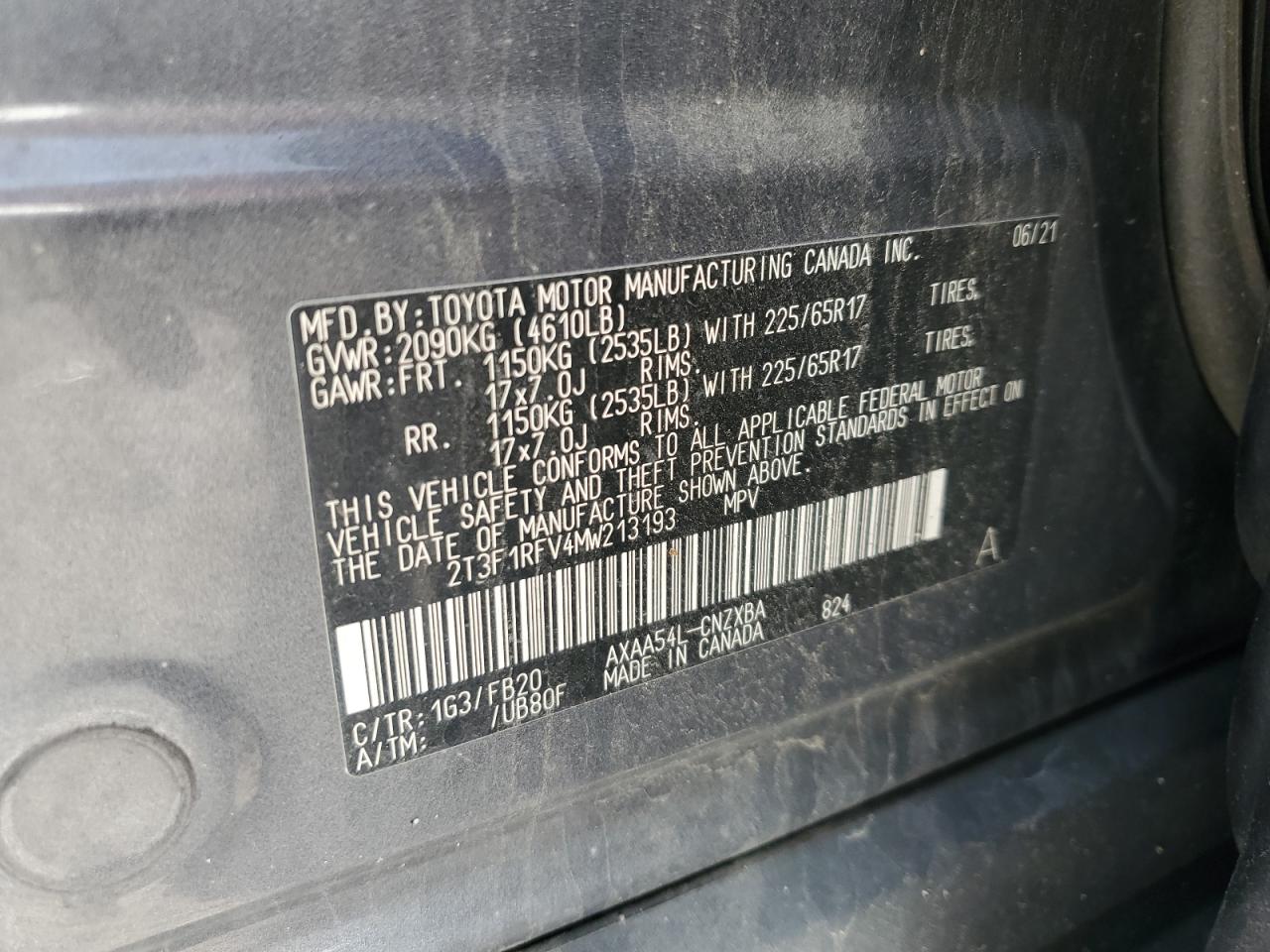 Toyota RAV4 Le Image 7