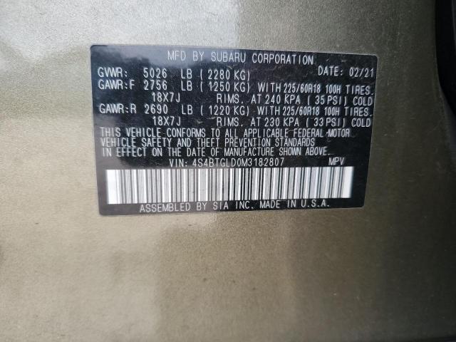 Subaru Outback Onyx Edition Xt Image 9