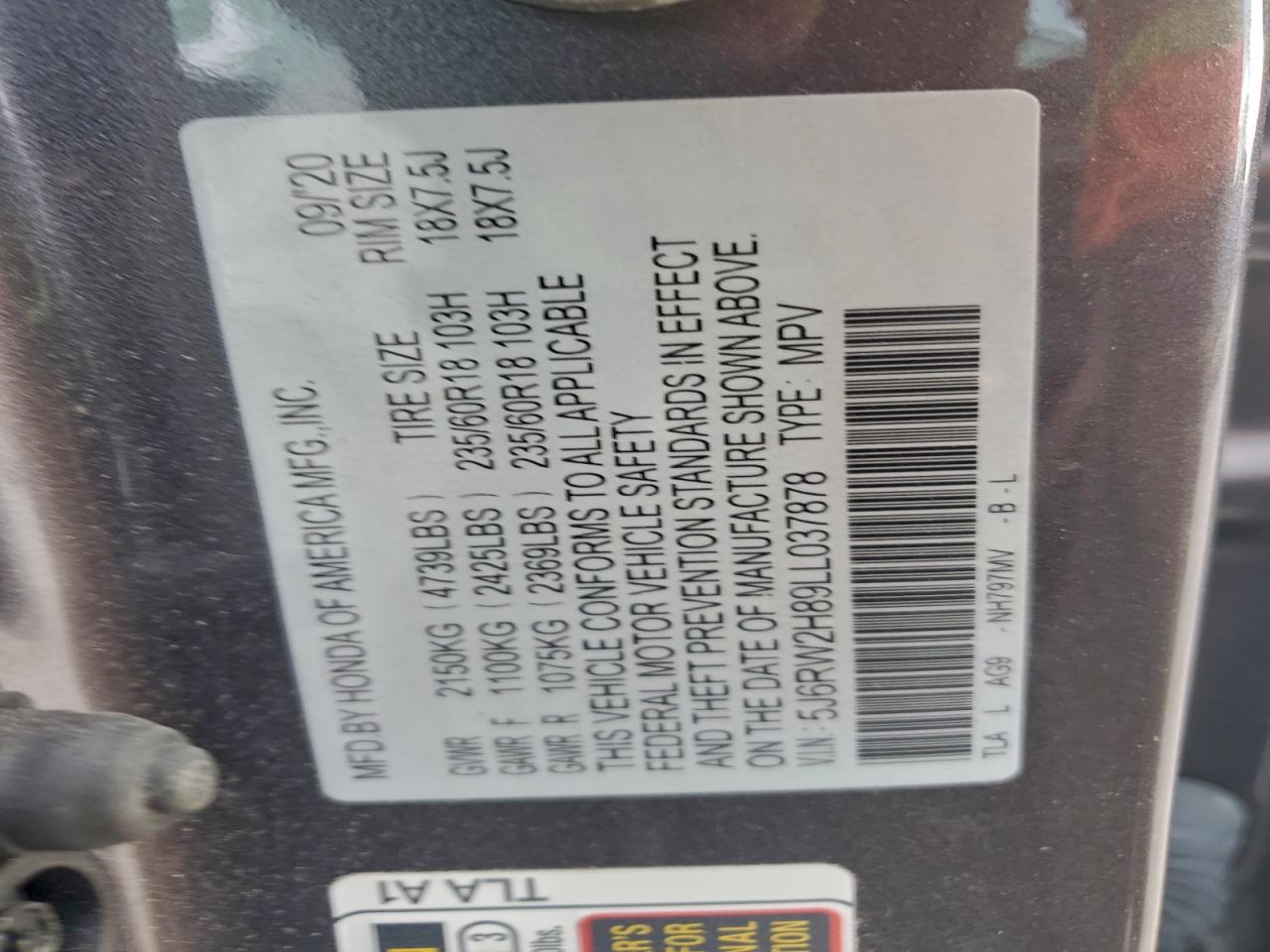 Honda Crv Exl Image 12