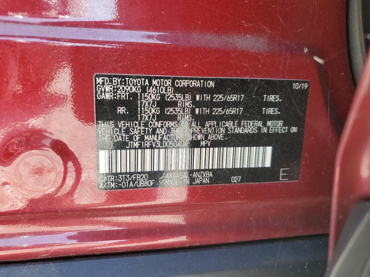 Toyota RAV4 Le Image 14