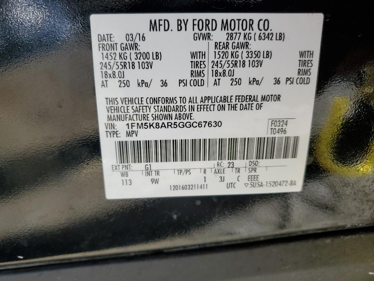 Ford Explorer Police Interceptor Image 14