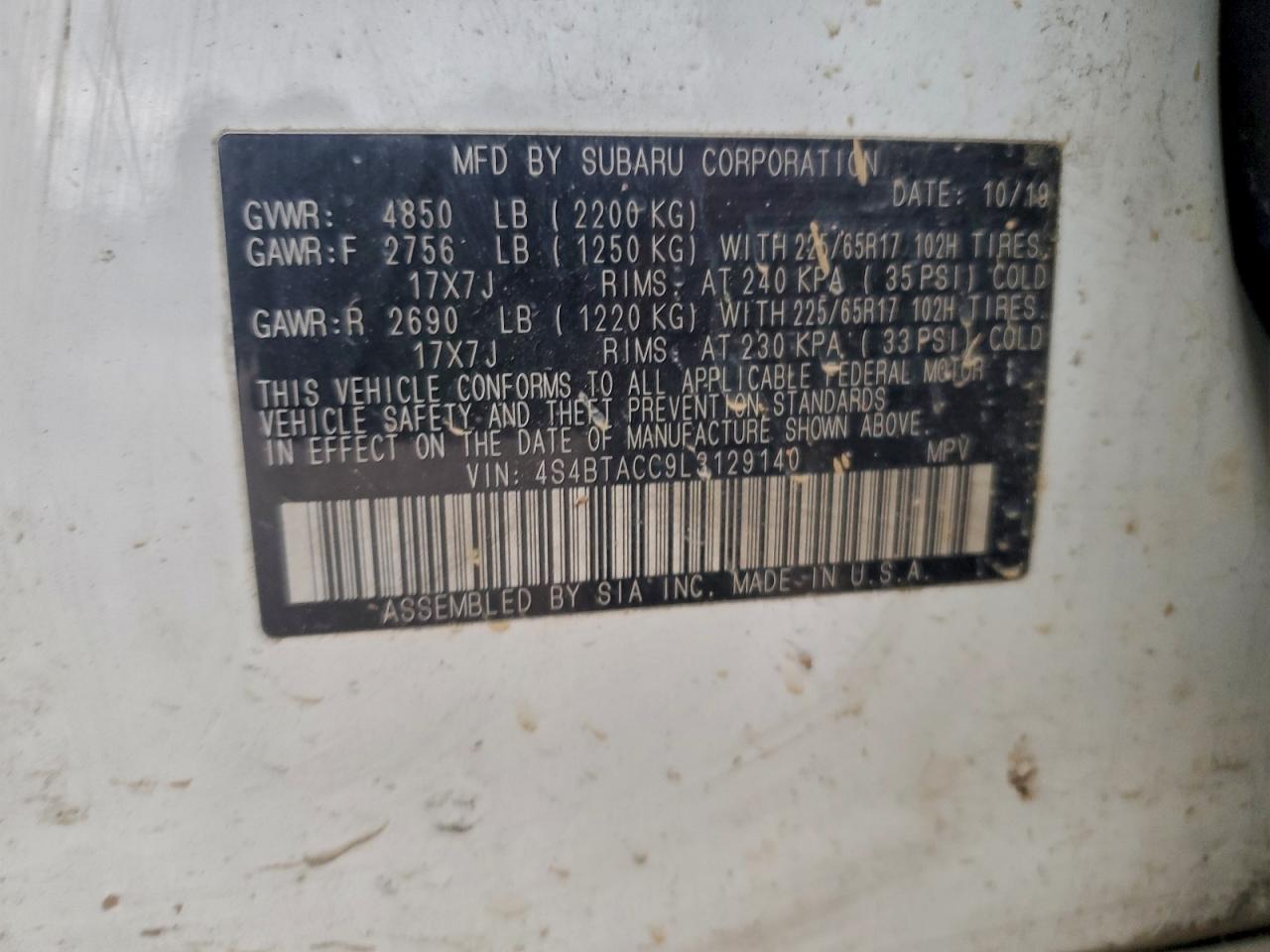 Subaru Outback Premium Image 8