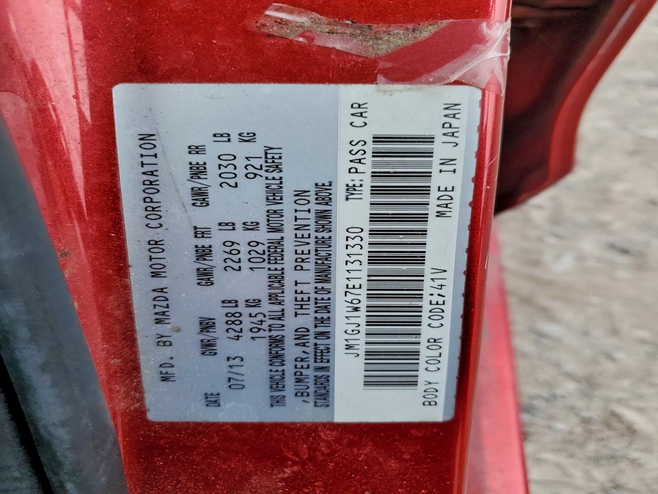 Mazda 6 Grand Touring Image 10