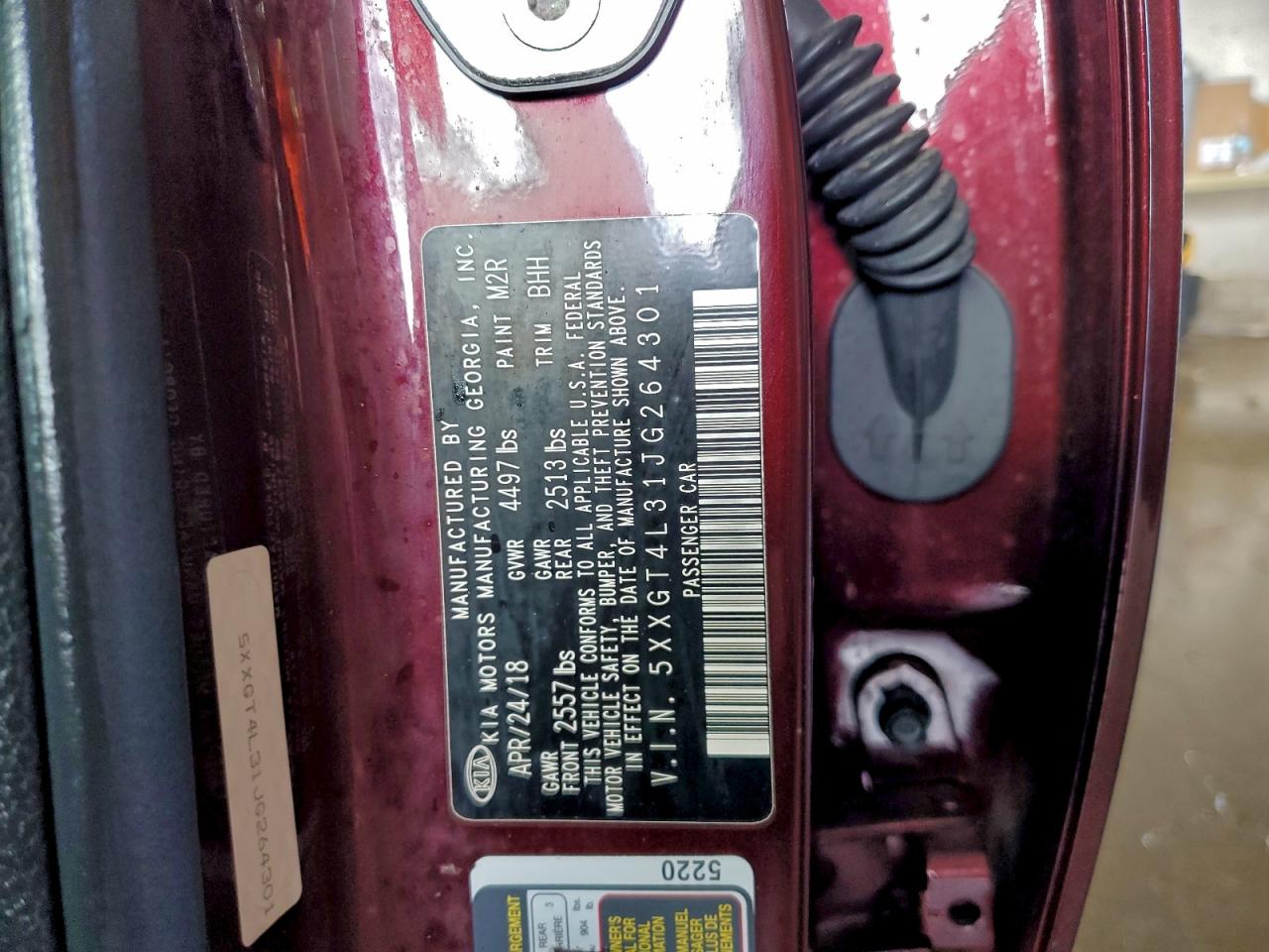 Kia Optima Lx Image 12