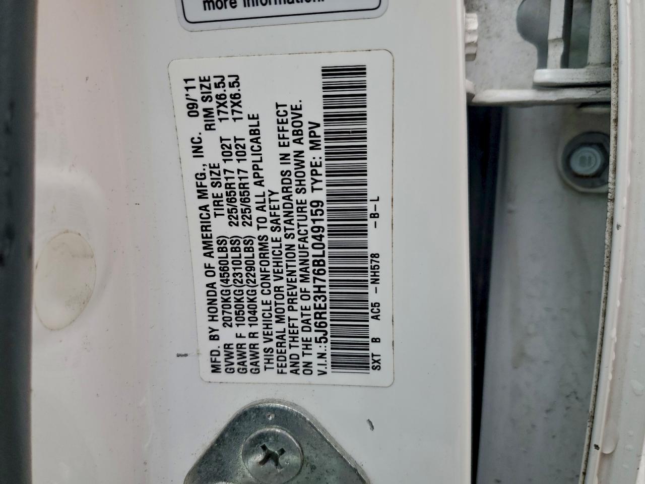 Honda Crv Exl Image 10