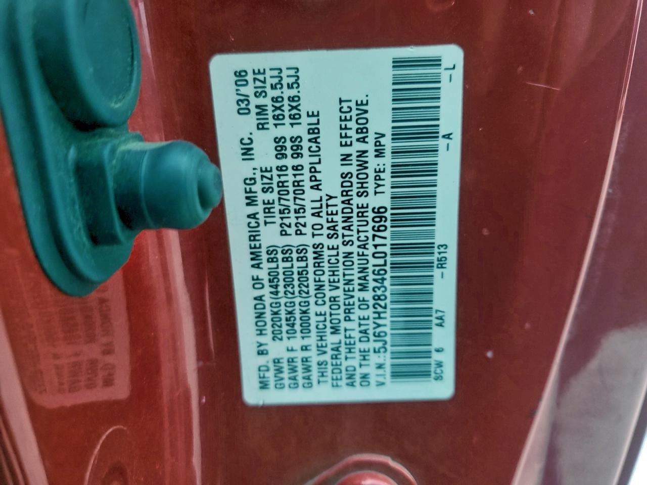 Honda Element Lx Image 8