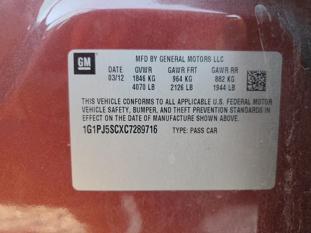 Chevrolet Cruze Eco Image 4