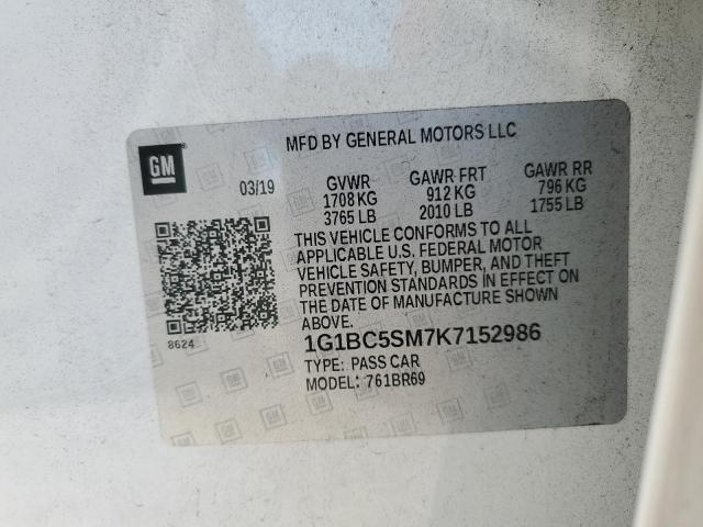 Chevrolet Cruze Ls Image 11