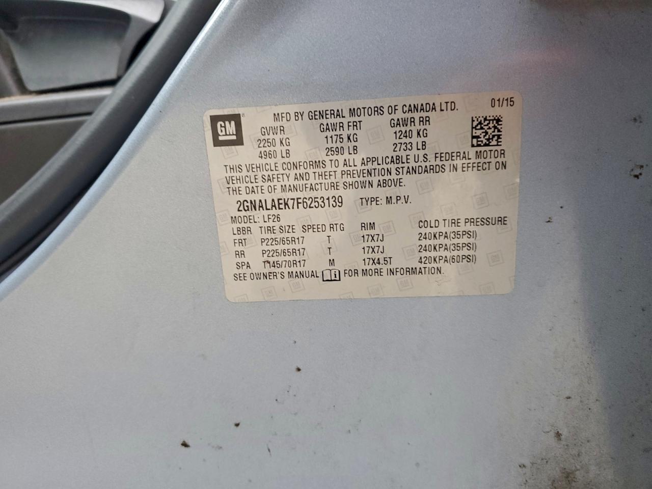 Chevrolet Equinox Ls Image 4