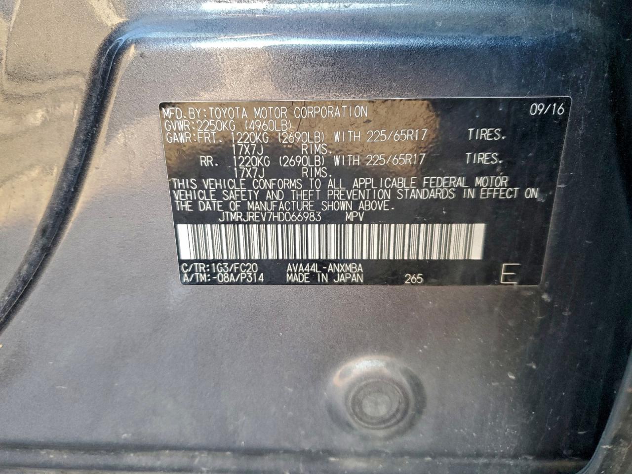 Toyota RAV4 Le Image 11