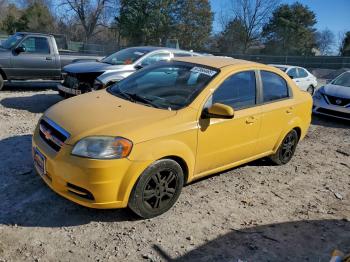  Salvage Chevrolet Aveo
