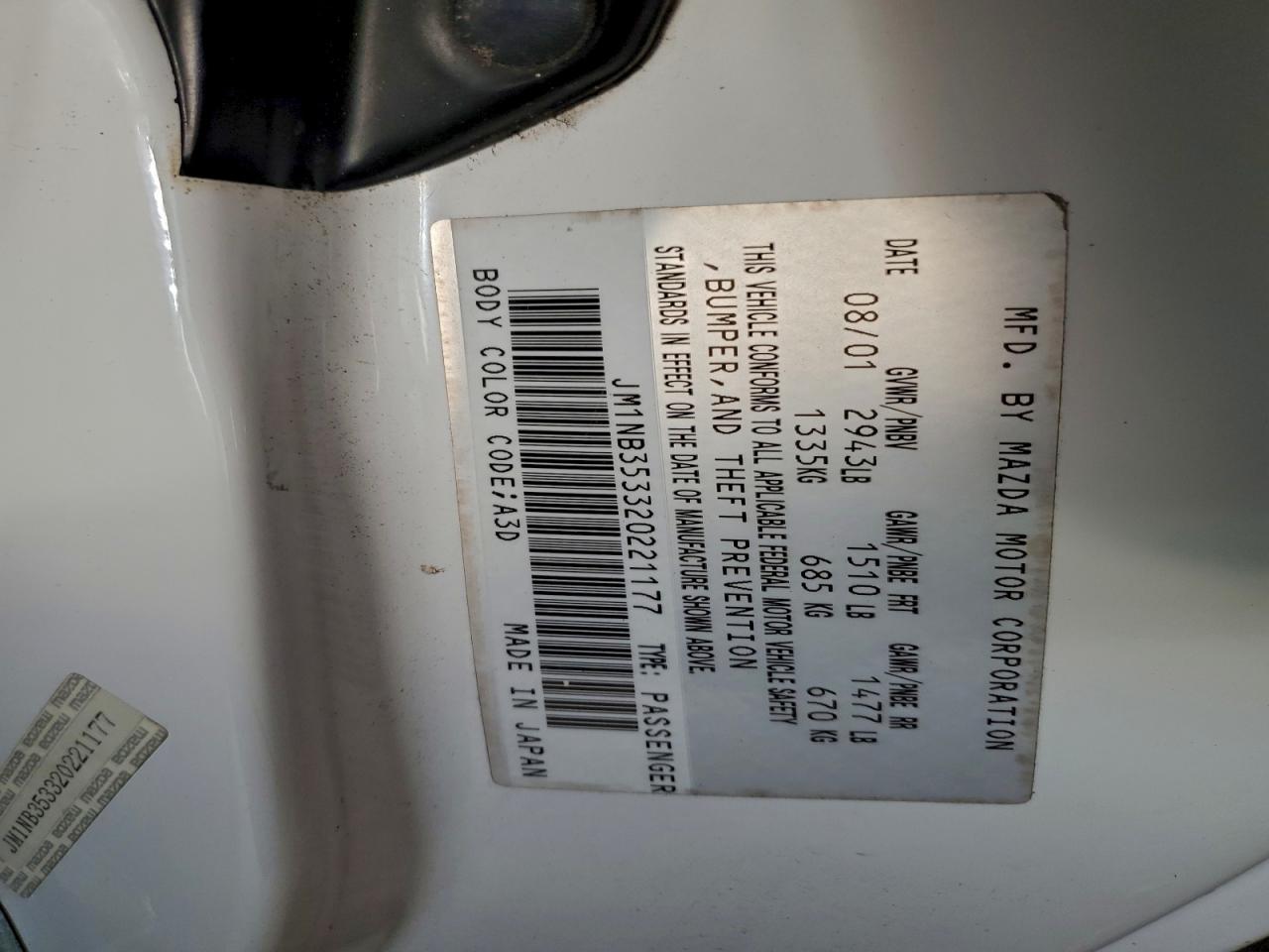 Mazda Mx5 Base Image 8