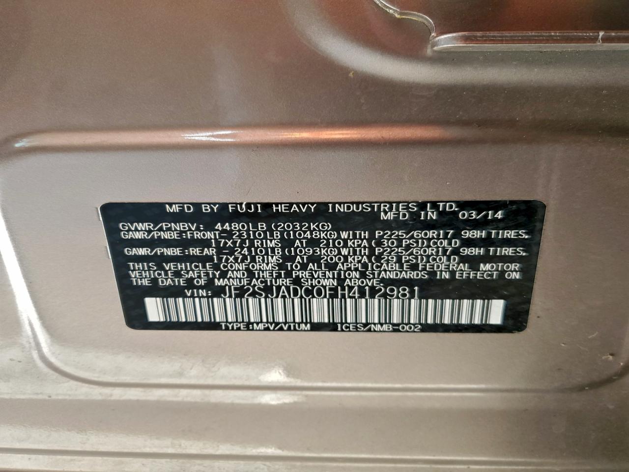 Subaru Forester 2.5i Premium Image 9