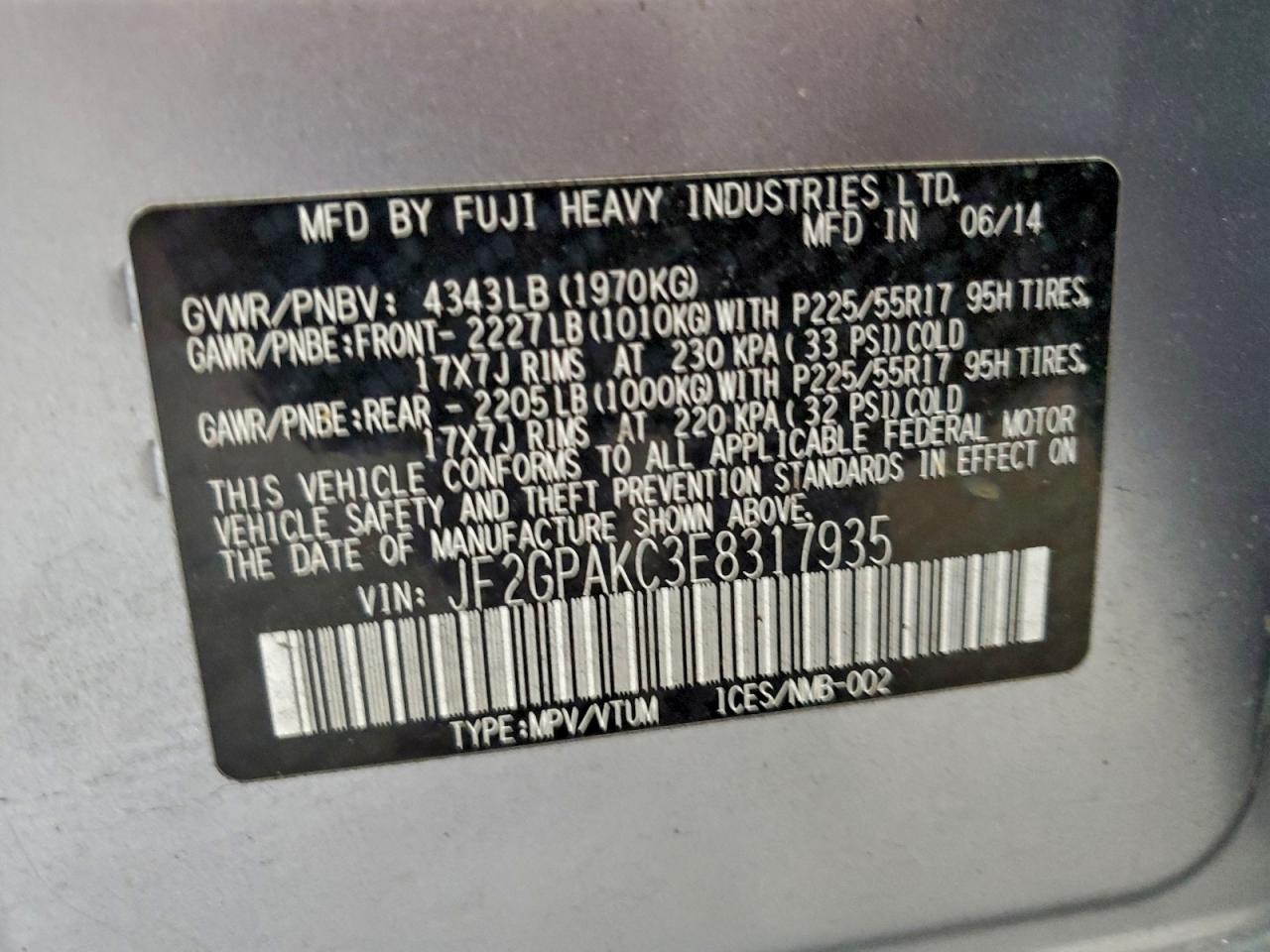 Subaru Xv 2.0 Limited Image 12